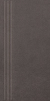 Intero Nero Stopnica Prasowana Mat 29,8x59,8