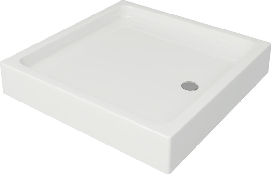 Brodzik Kwadratowy Tako 90X6 Zintegrowany CW + Syfon Niemcy
