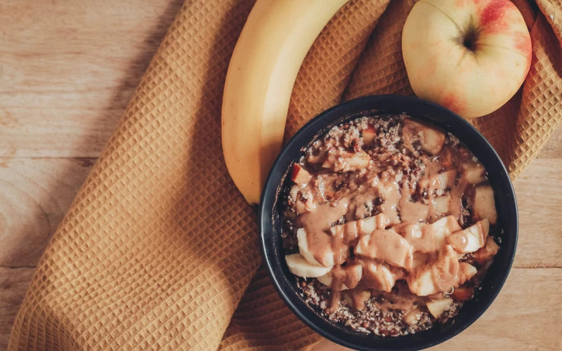 Sattmacher am Morgen: wärmendes Omega3-Porridge