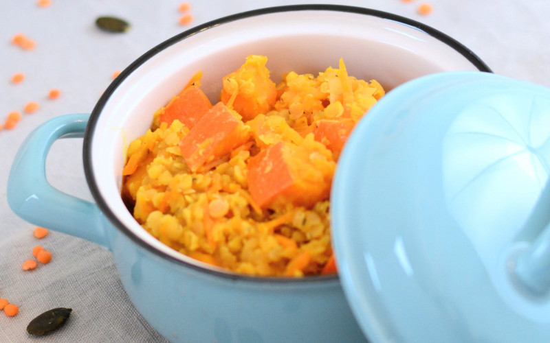 Rezept-Tipp: Rote Linsen Kürbis Curry