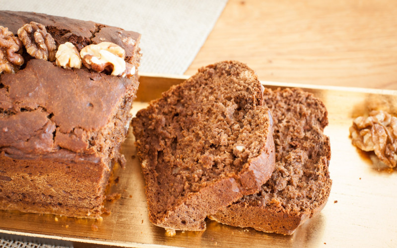 Indian Summer Feeling: kanadisches Bananenbrot mit Walnüssen