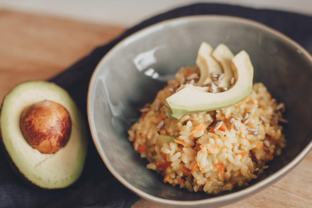 Here comes the sun: Avocado-Limetten-Risotto