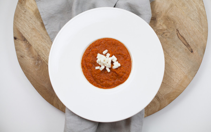Feurige Linsensuppe