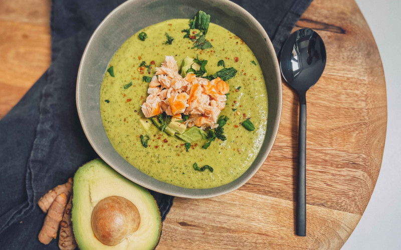 Gebackene Fenchel-Zucchini-Suppe
