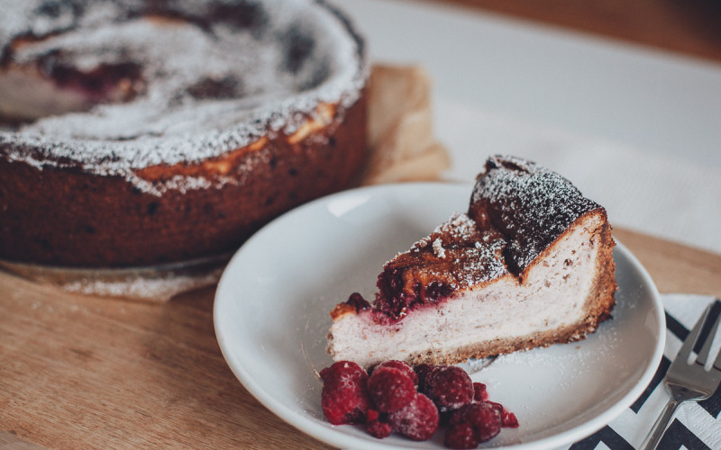 Ein echter Klassiker neu erfunden: Himbeer-Käsekuchen