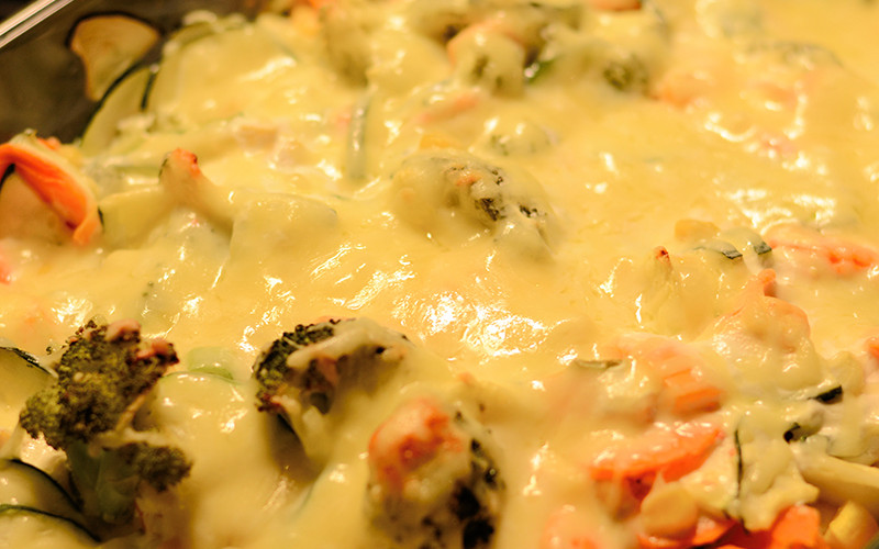 Rezept-Tipp: Gemüse-Quark-Auflauf