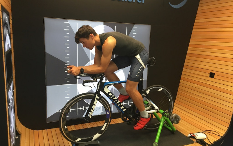 Ab aufs Rad! Rookie Christopher beim Bikefitting