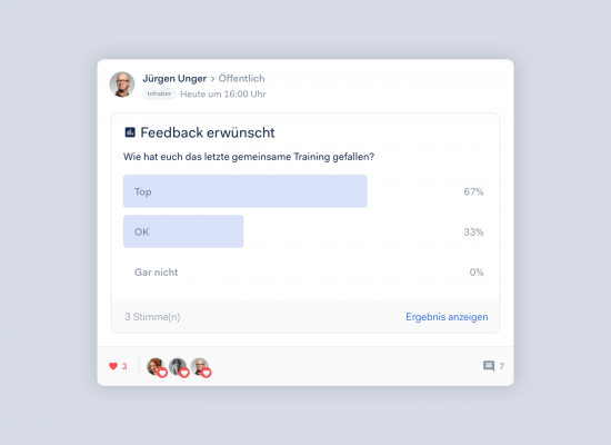 Surveys and availabilities - the updates from September 28, 2020