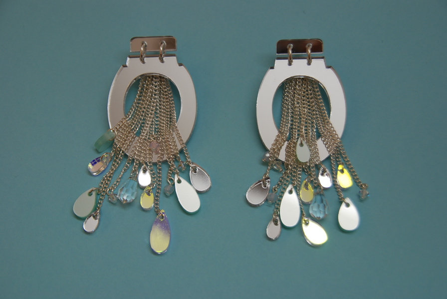 Tatty Devine toilet earrings