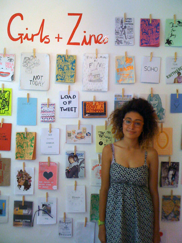 Barbara Ryan curates Girls + Zines at Tatty Devine