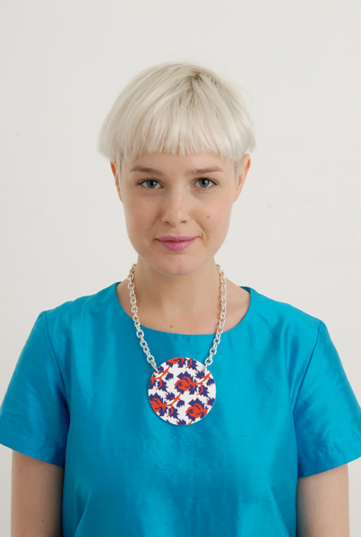 Tatty Devine for Eley Kishimoto Circle Flower Pendant - red Tatty Devine for Eley Kishimoto Circle Flower Pendant - red