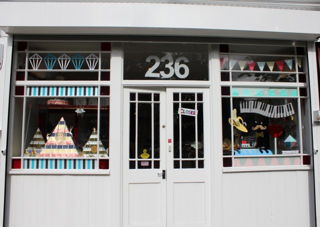 Amy Harris' Window Display for Tatty Devine Brick Lane