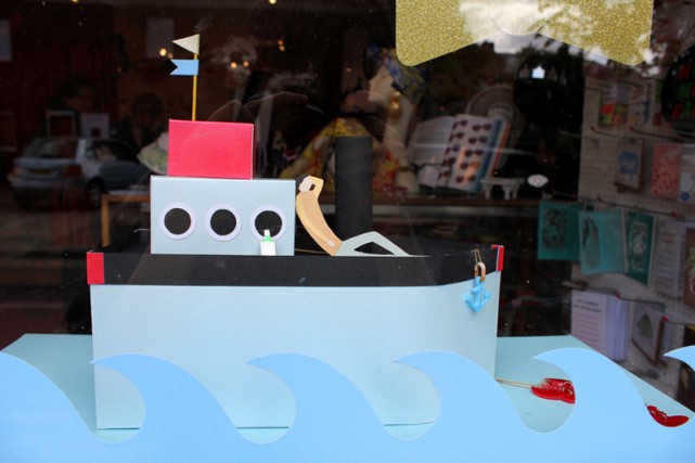 Amy Harris' Window Display for Tatty Devine Brick Lane