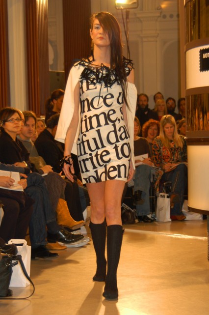 Tatty Devine AW/03 at London Fashion Week