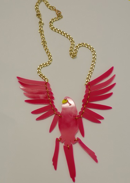 Camden version of Tatty Devine Parakeet Necklace