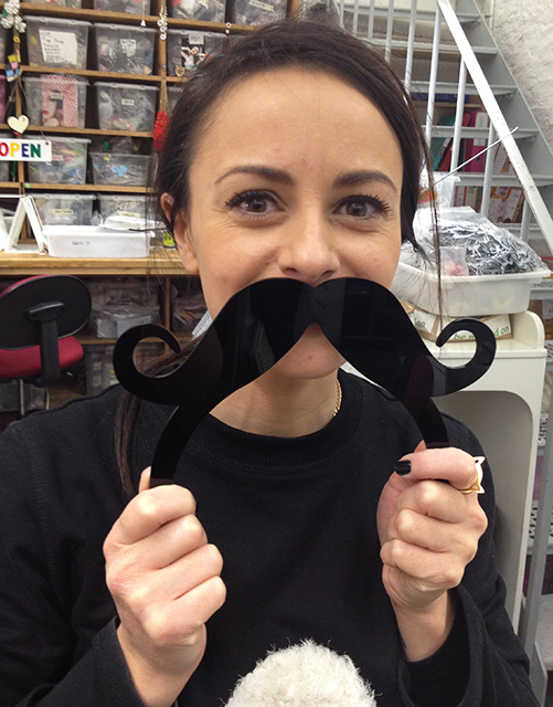 Tatty Devine Moustache Headband