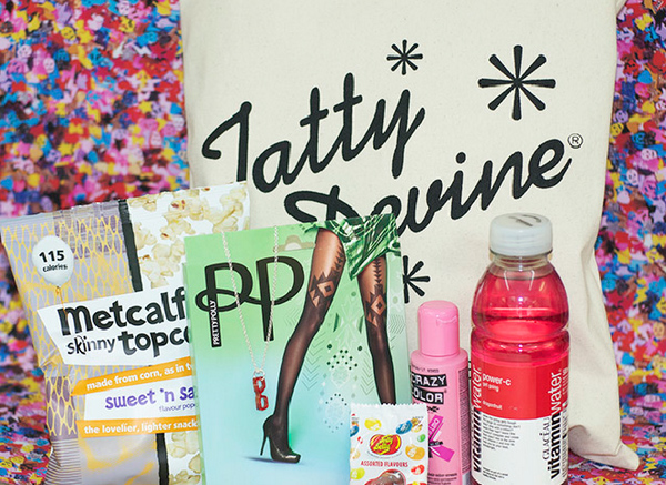 Tatty Devine Student Shopping Event Goodie Bag