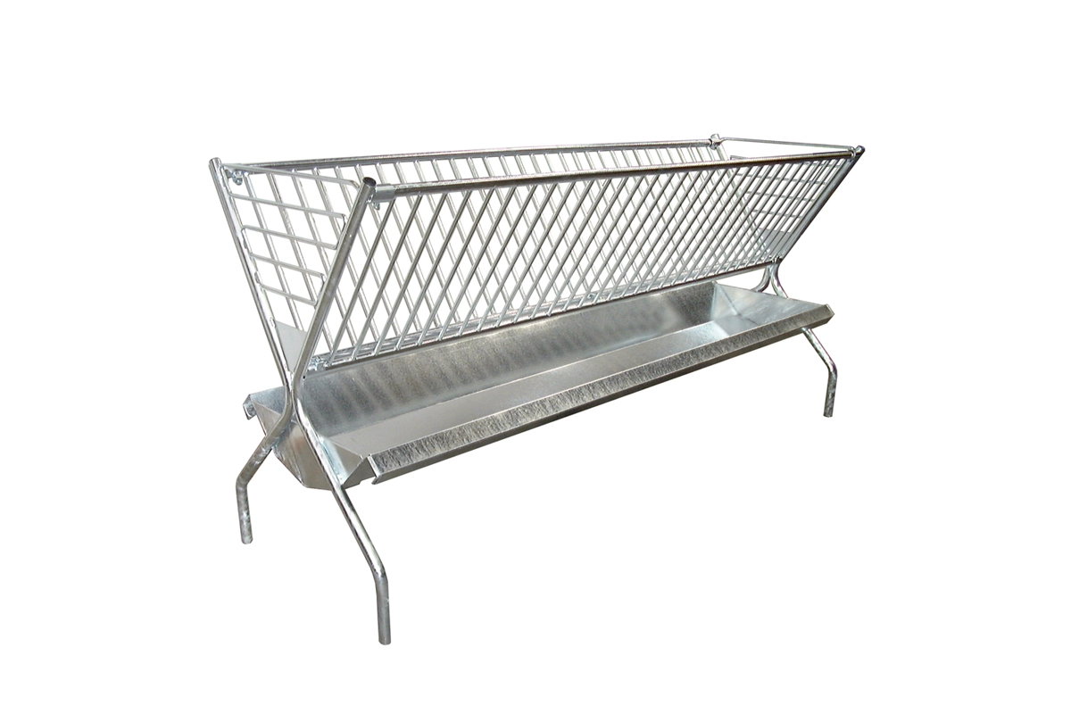 Hay Rack and Trough Combined Teemore Engineering Livestock Housing Specialists