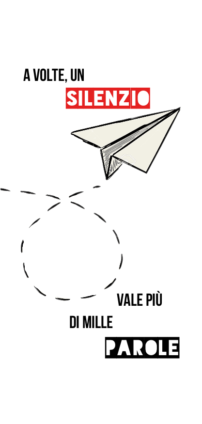 A Volte Un Silenzio Vale Piu Di Mille Parole Creata Da Milkovichinside Stampa La Cover Personalizzata mille parole creata da milkovichinside