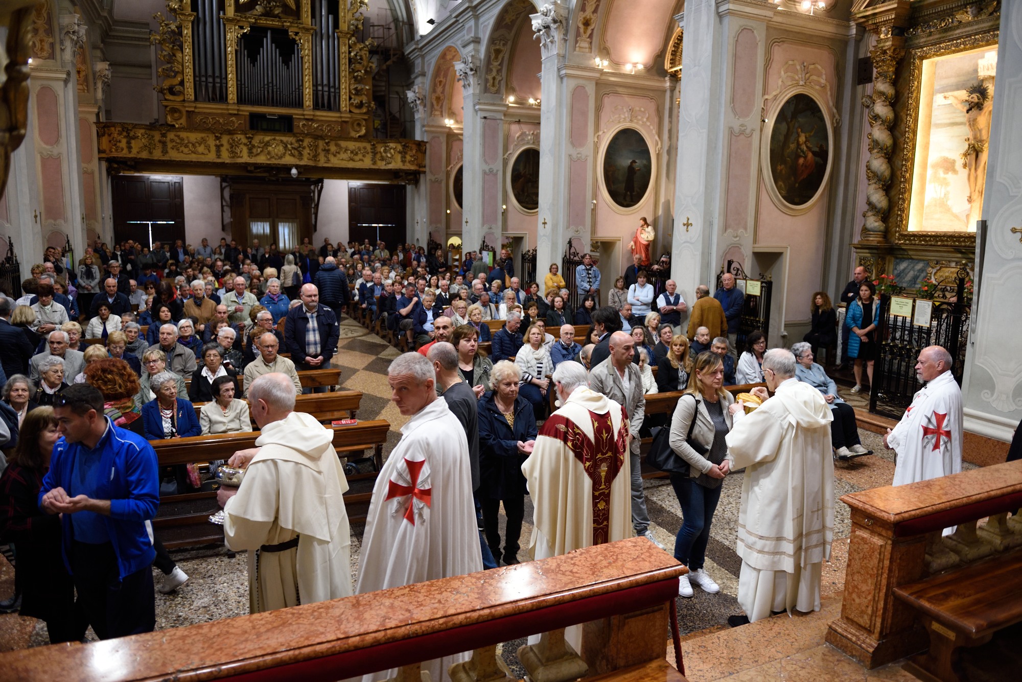 Santa Messa del mese di maggio 2019 santuario Fontanellato (PR) Templari Oggi