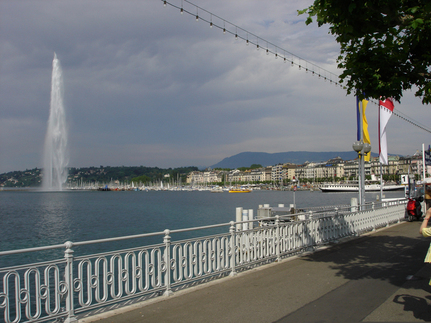 le lac de Genève