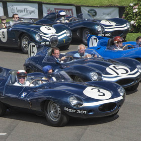 Ee Sir Jackie Stewart Leads The Ecurie Ecosse Parade Rg Ee Sir Jackie Stewart Leads The Ecurie Ecosse Parade Rg