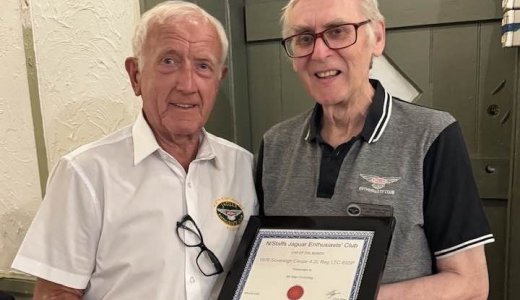 July Car Of The Month Awarded To Stan Crutchley 2