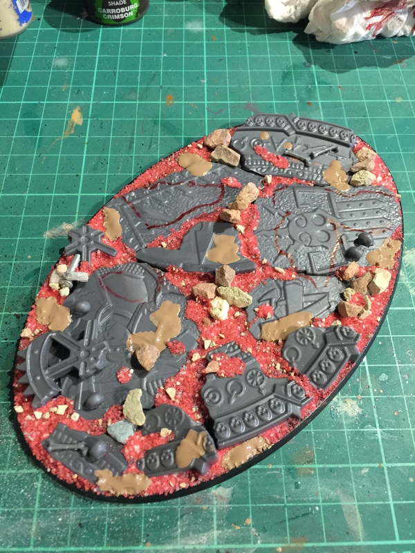 Ben's FleshEater Courts Painting and Modelling The Grand Alliance