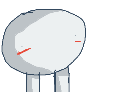 Potato head with l e g s