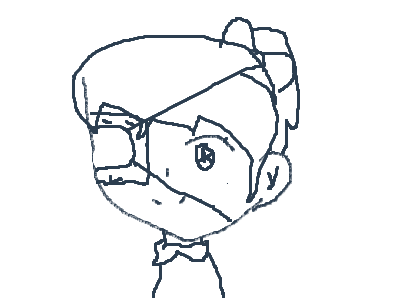 Learning how to close eyes i guess