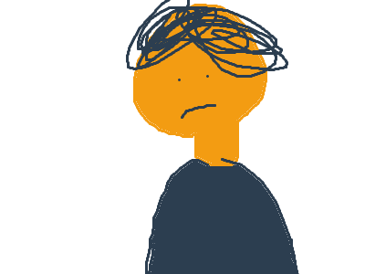 My younger brother vomited today