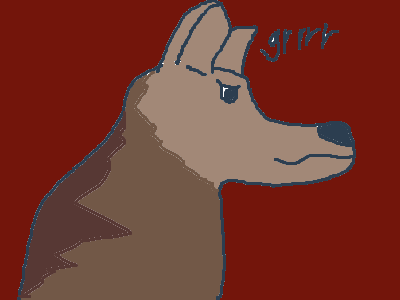 The relationship between the dog and the mailman