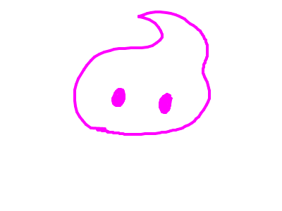 wiggly blob hair thing idk kill me now ex deeeee