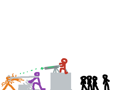 Escorting civilians