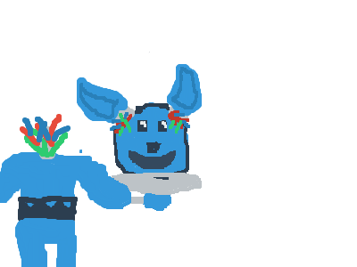 B.L.U.E. the animatronic