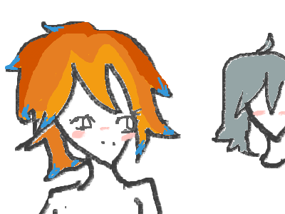 Lil angy and tiny Dino as human