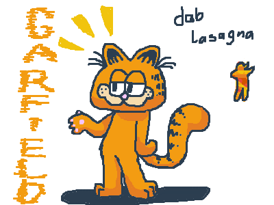 (just art #2) garfield