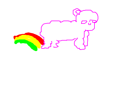 pink fluffeh unicorns 
