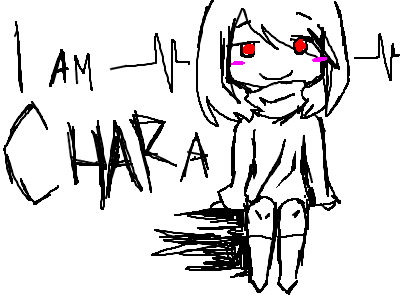 I AM CHARA. an attempt at an Undertale animation