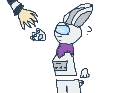 bunnybot is back too!!