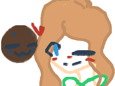 @Rizabuggle falls in love with cookie*