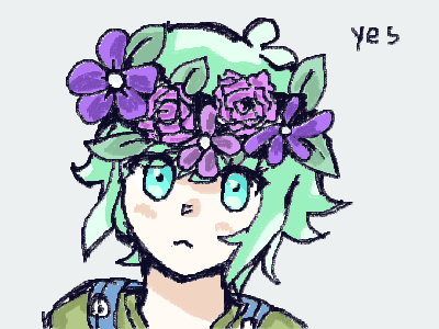 jkjk its a finished drawing of Basil