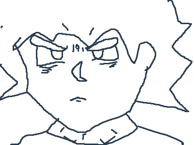 A weird dbz face (TRAngA edition)