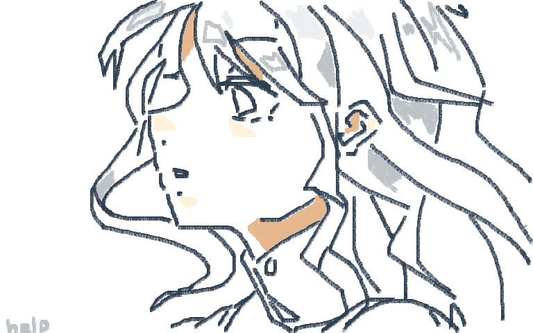 doodles instead of homework