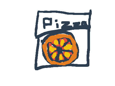 The last pizza slice