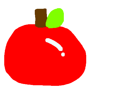 Big juicy apple