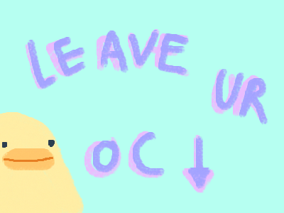 Hola camaradas, dejen su OC