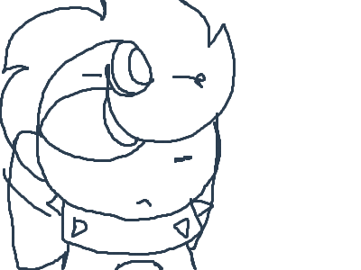 so my cheek has been tickling