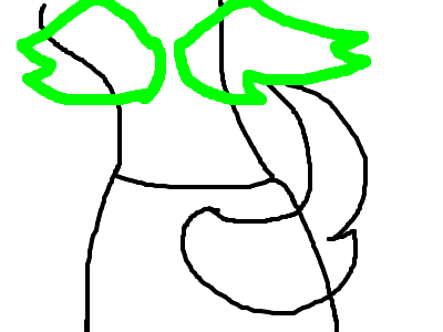 Wag ps the green things are wings