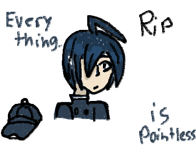 I lost my emo hat. 内部で死んでいる